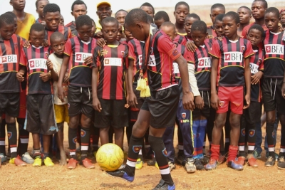 D´Agosto cria núcleo de formação de futebol no distrito do Zango